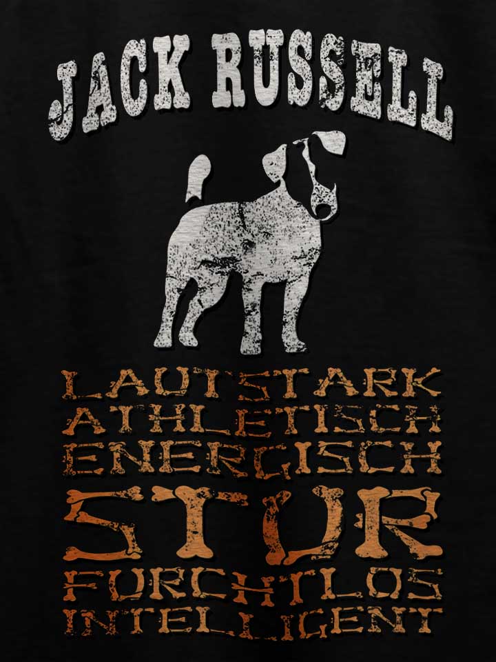 hund-jack-russell-t-shirt schwarz 4