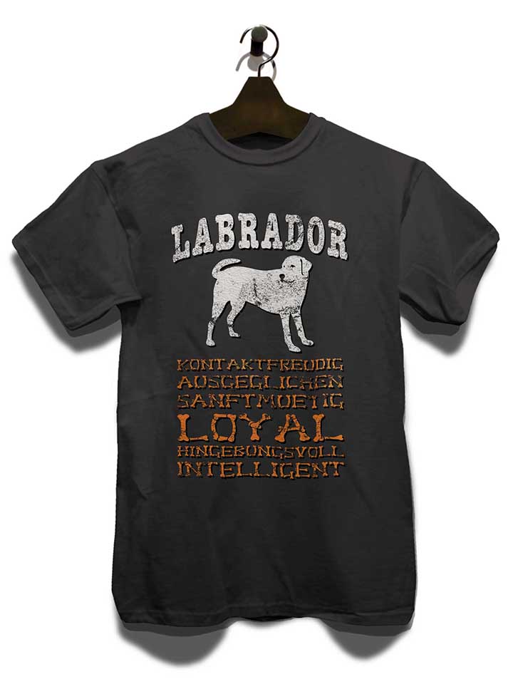 hund-labrador-t-shirt dunkelgrau 3