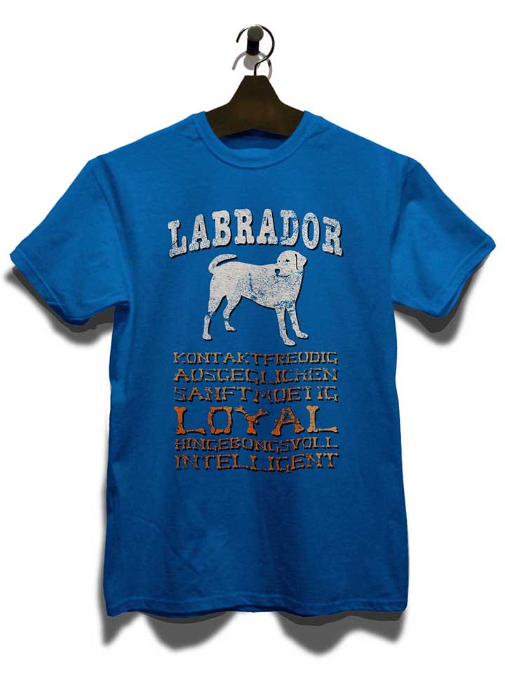 hund-labrador-t-shirt royal 3