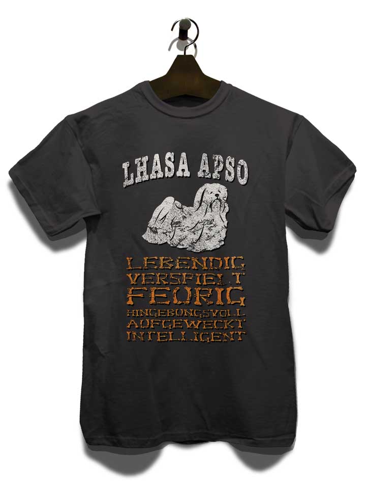 hund-lhasa-apso-t-shirt dunkelgrau 3