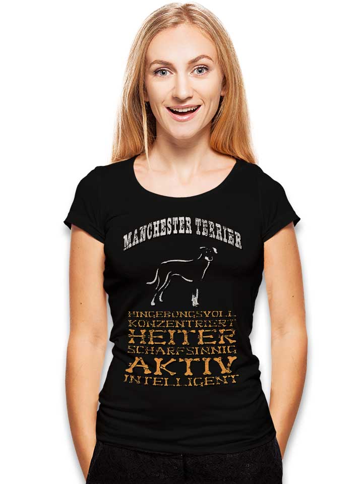hund-manchester-terrier-damen-t-shirt schwarz 2