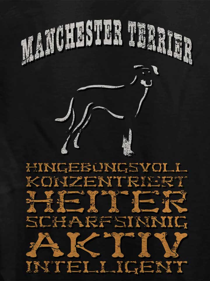 hund-manchester-terrier-damen-t-shirt schwarz 4