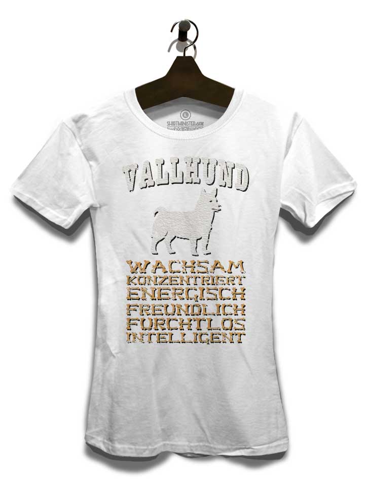 hund-vallhund-damen-t-shirt weiss 3