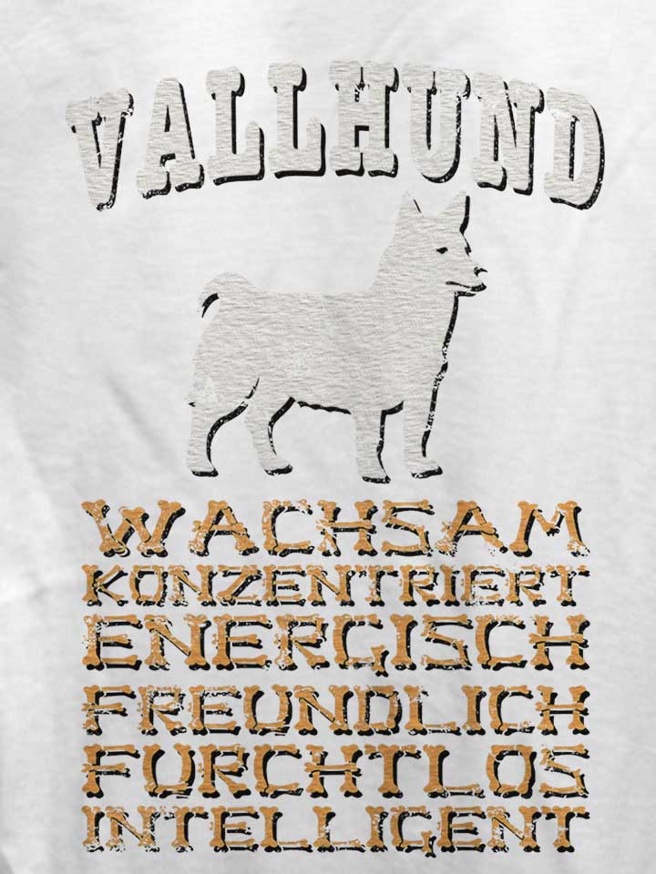 hund-vallhund-damen-t-shirt weiss 4