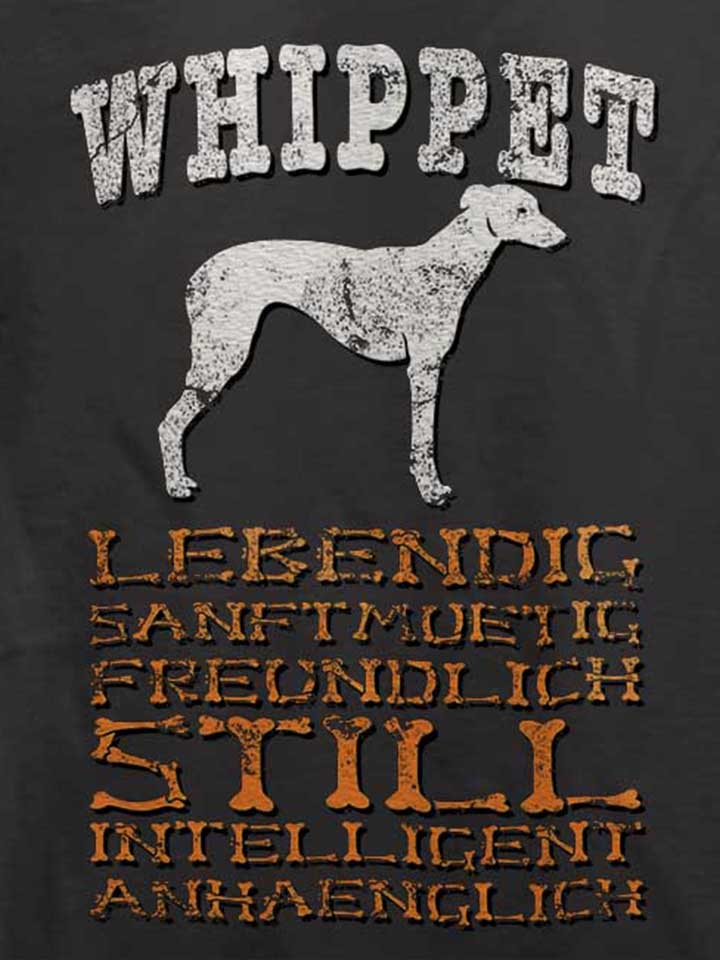 hund-whippet-t-shirt dunkelgrau 4