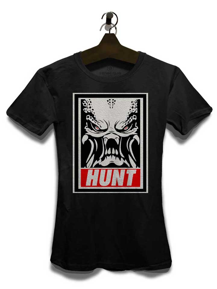 hunter-damen-t-shirt schwarz 3