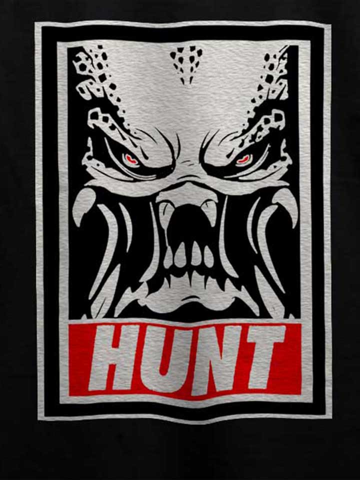 hunter-t-shirt schwarz 4