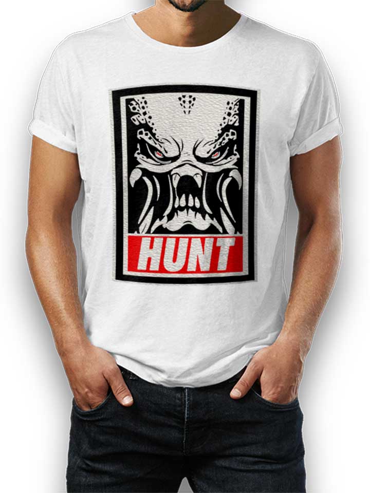 Hunter T-Shirt bianco L