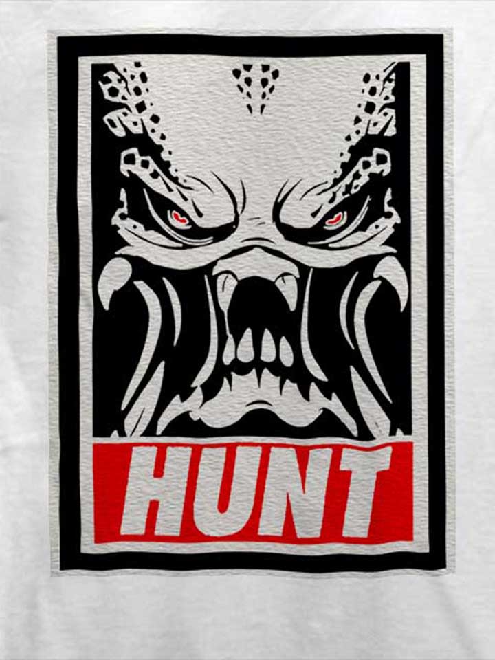 hunter-t-shirt weiss 4
