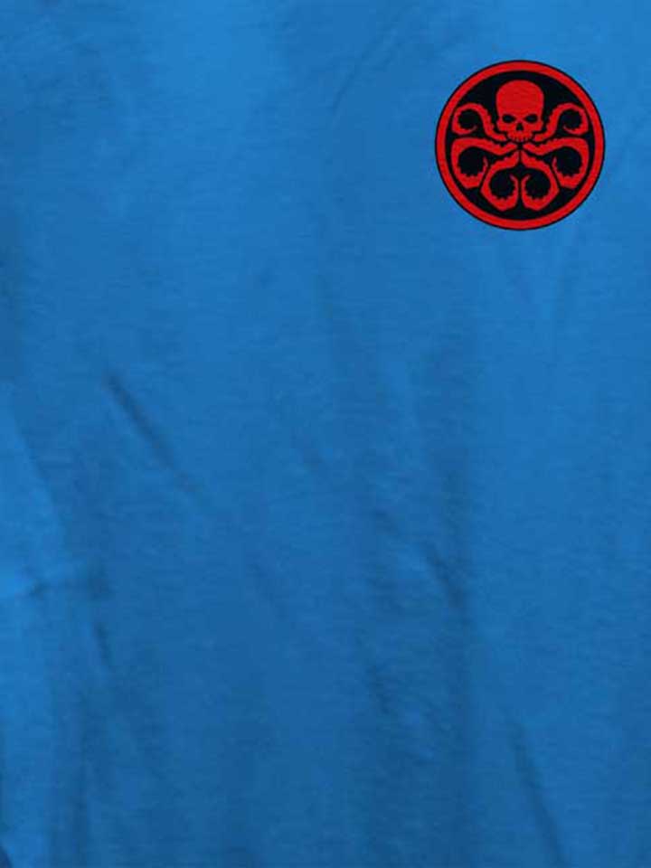 hydra-logo-chest-print-damen-t-shirt royal 4