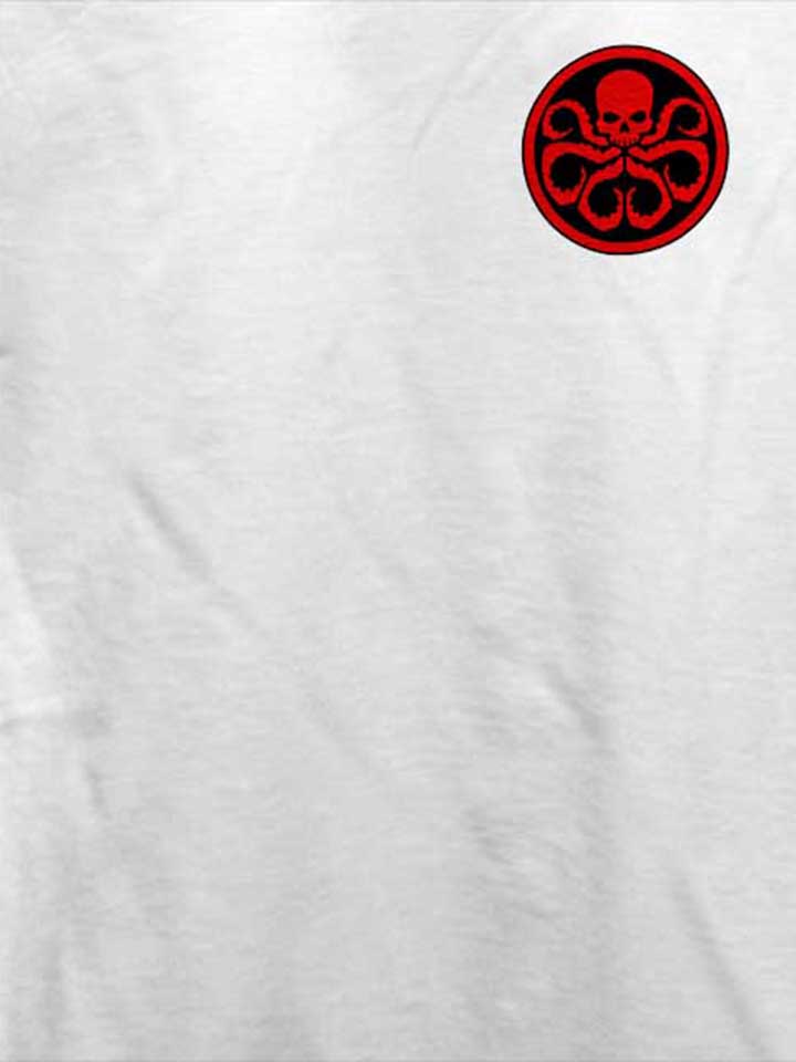 hydra-logo-chest-print-t-shirt weiss 4
