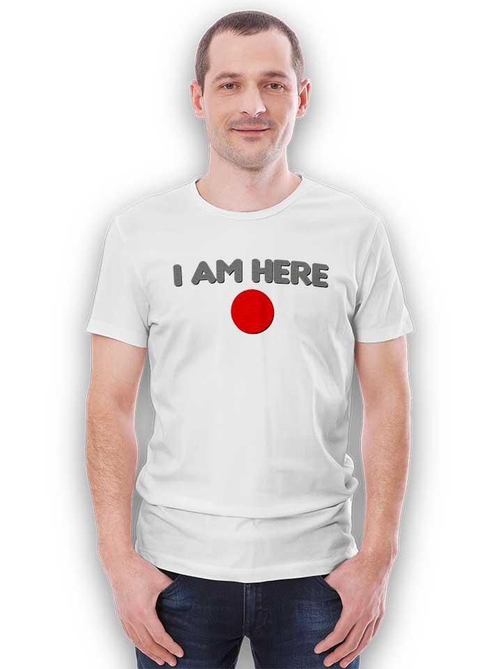 i-am-here-t-shirt weiss 2