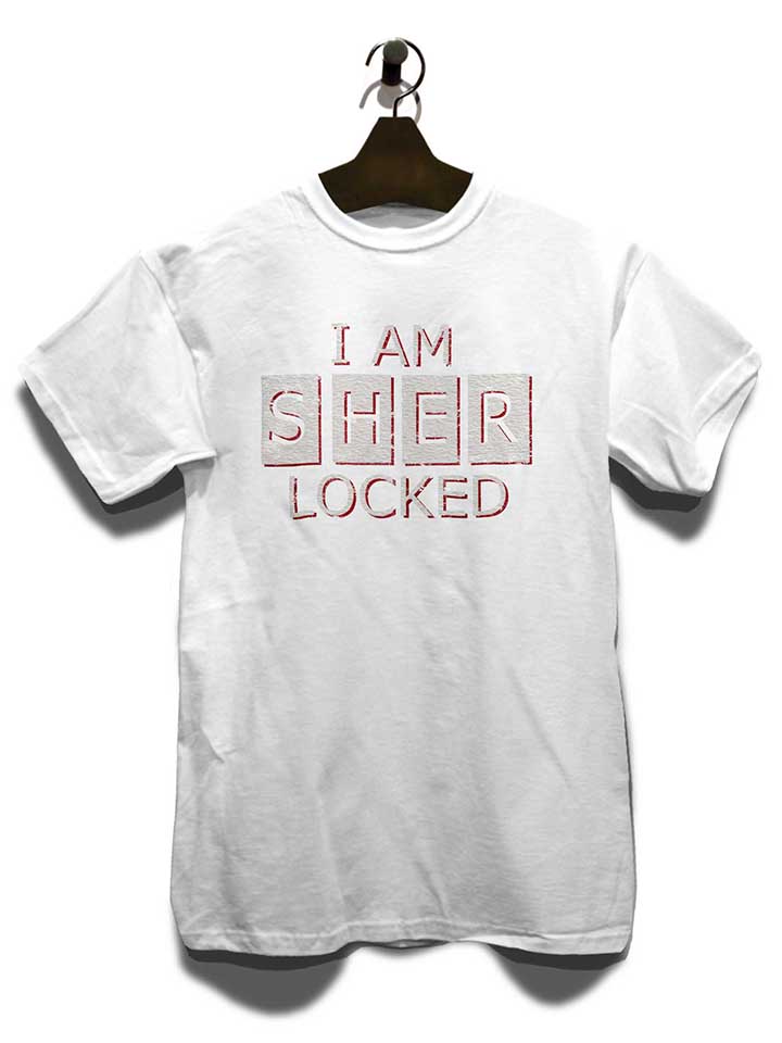 i-am-sherlocked-vintage-t-shirt weiss 3