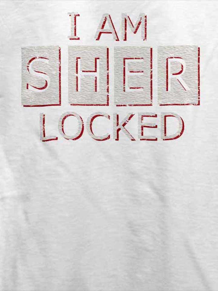 i-am-sherlocked-vintage-t-shirt weiss 4