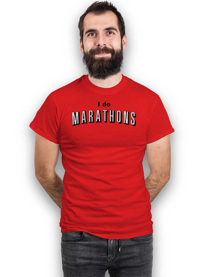 i-do-marathons-t-shirt rot 2