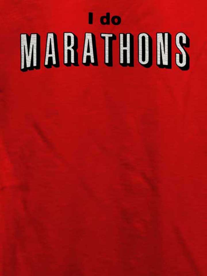 i-do-marathons-t-shirt rot 4