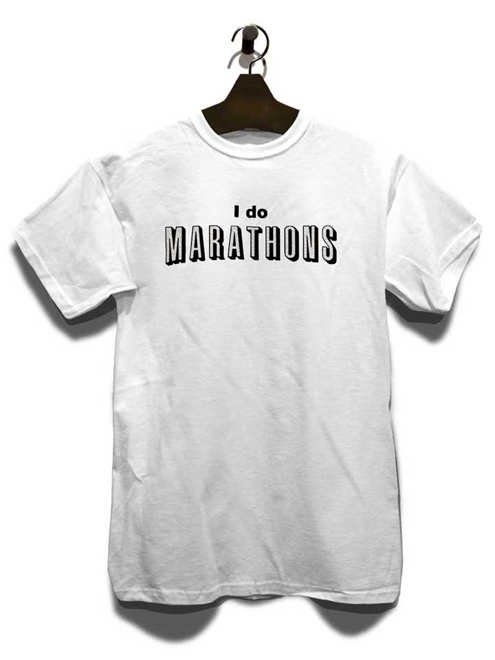 i-do-marathons-t-shirt weiss 3