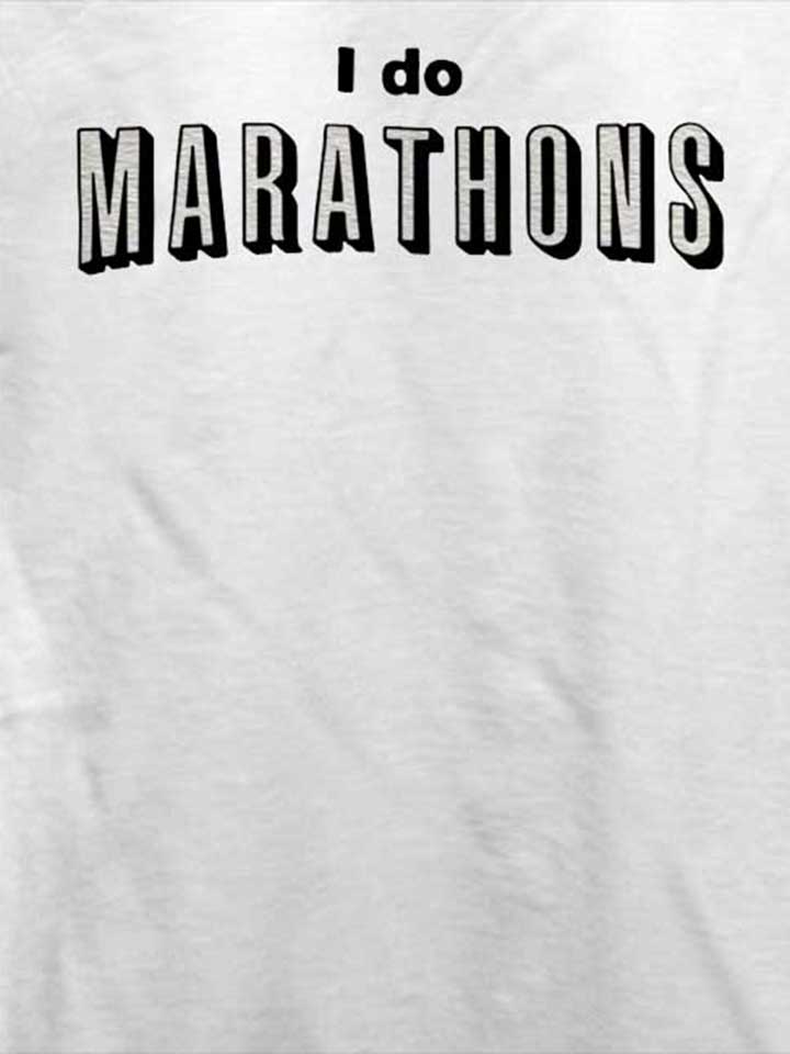 i-do-marathons-t-shirt weiss 4