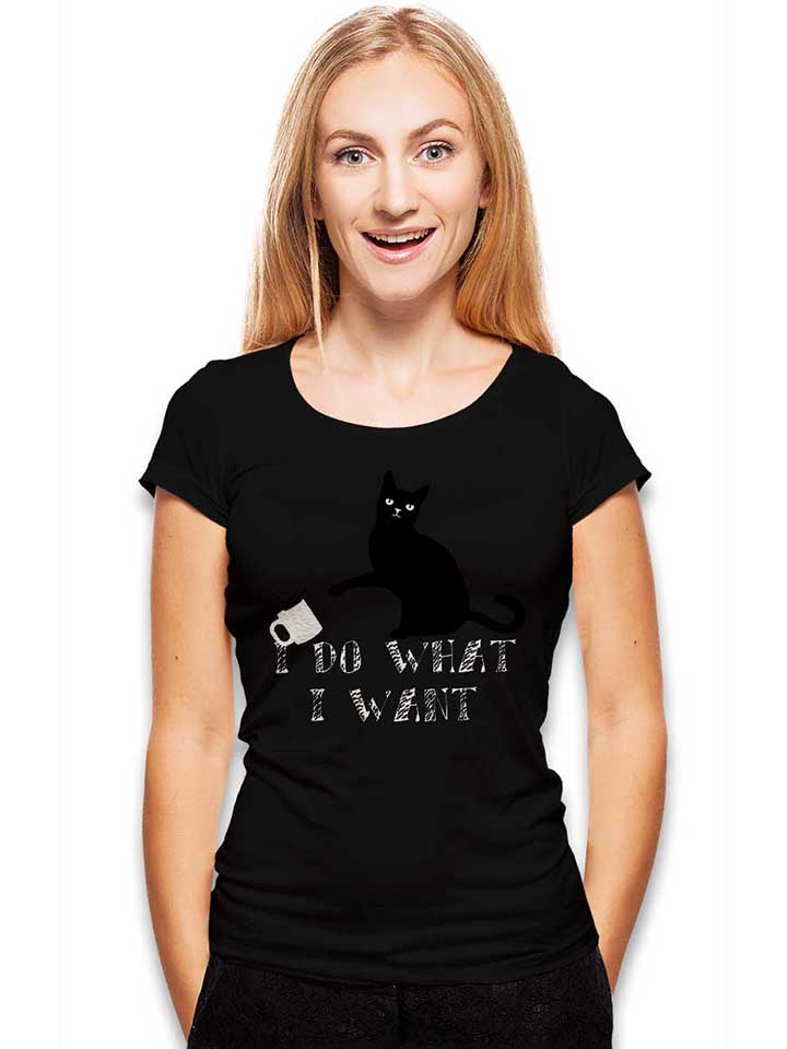 i-do-what-i-want-damen-t-shirt schwarz 2
