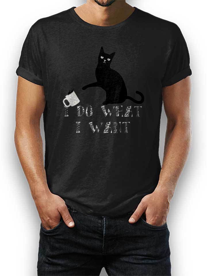 I Do What I Want T-Shirt nero L