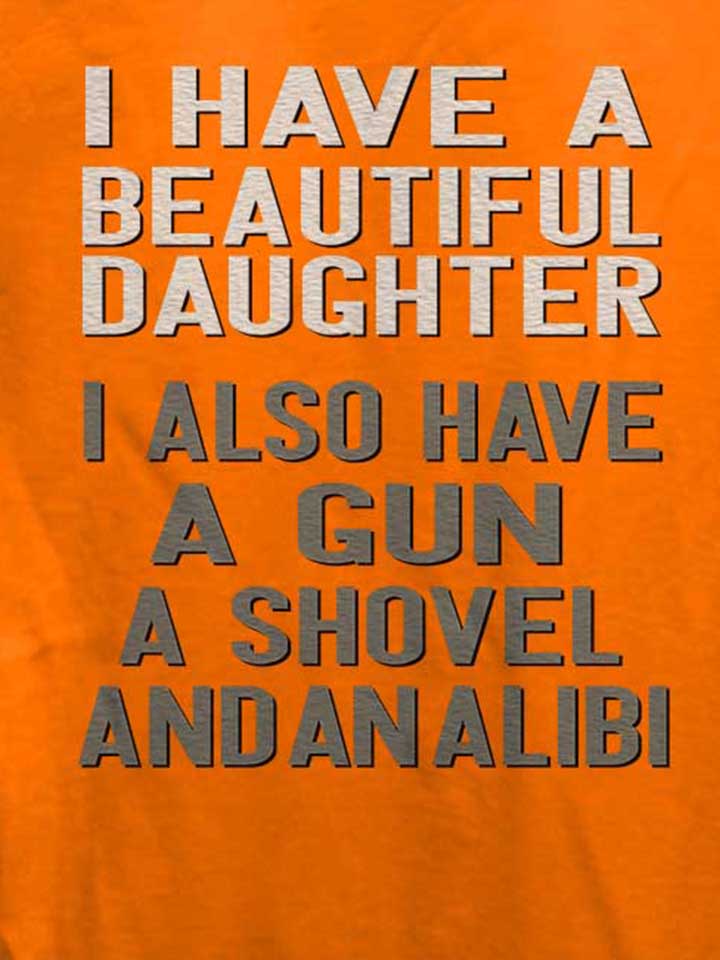i-have-a-beautiful-daughter-damen-t-shirt orange 4