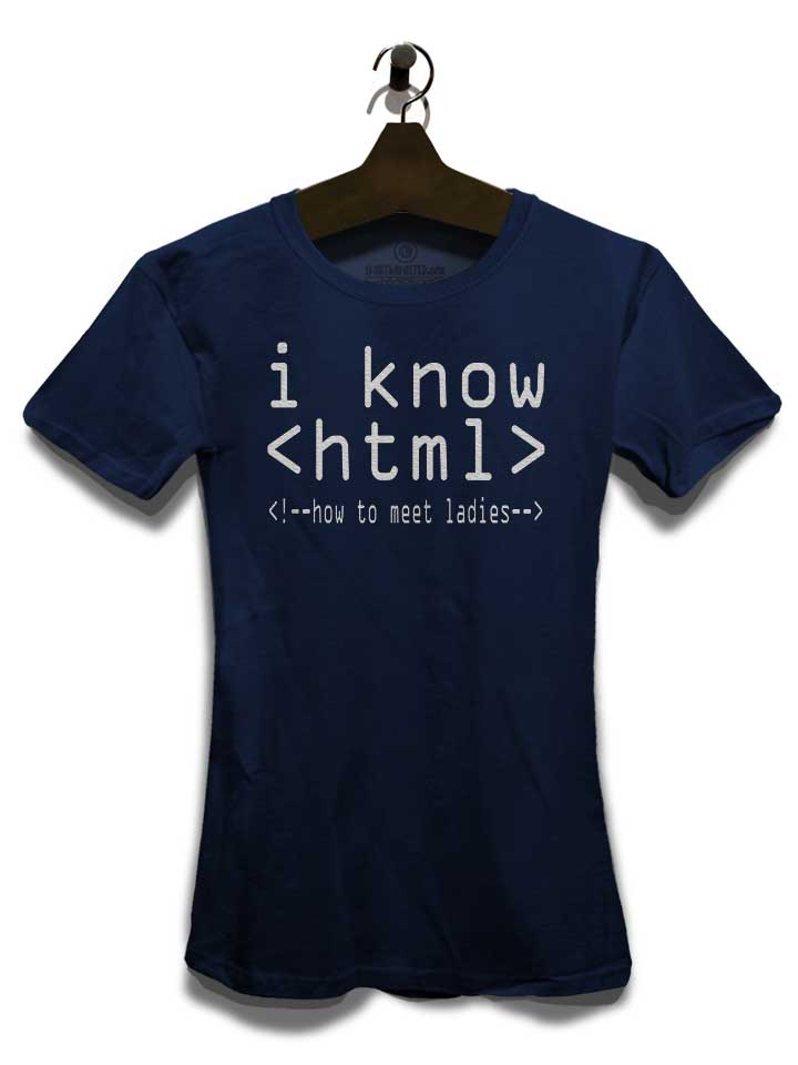i-know-html-damen-t-shirt dunkelblau 3