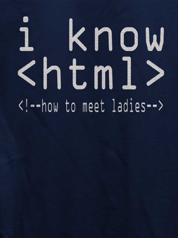 i-know-html-damen-t-shirt dunkelblau 4