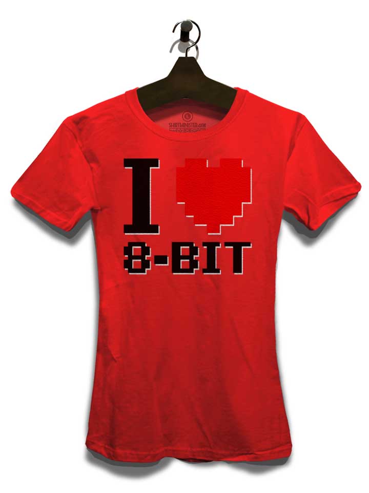 i-love-8-bit-damen-t-shirt rot 3
