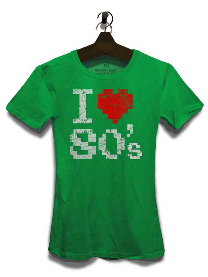 i-love-80s-vintage-damen-t-shirt gruen 3