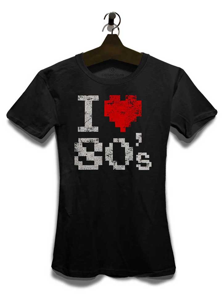 i-love-80s-vintage-damen-t-shirt schwarz 3