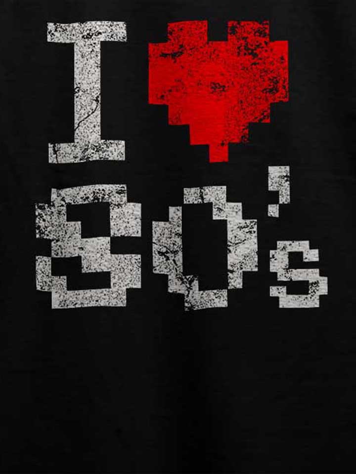 i-love-80s-vintage-t-shirt schwarz 4