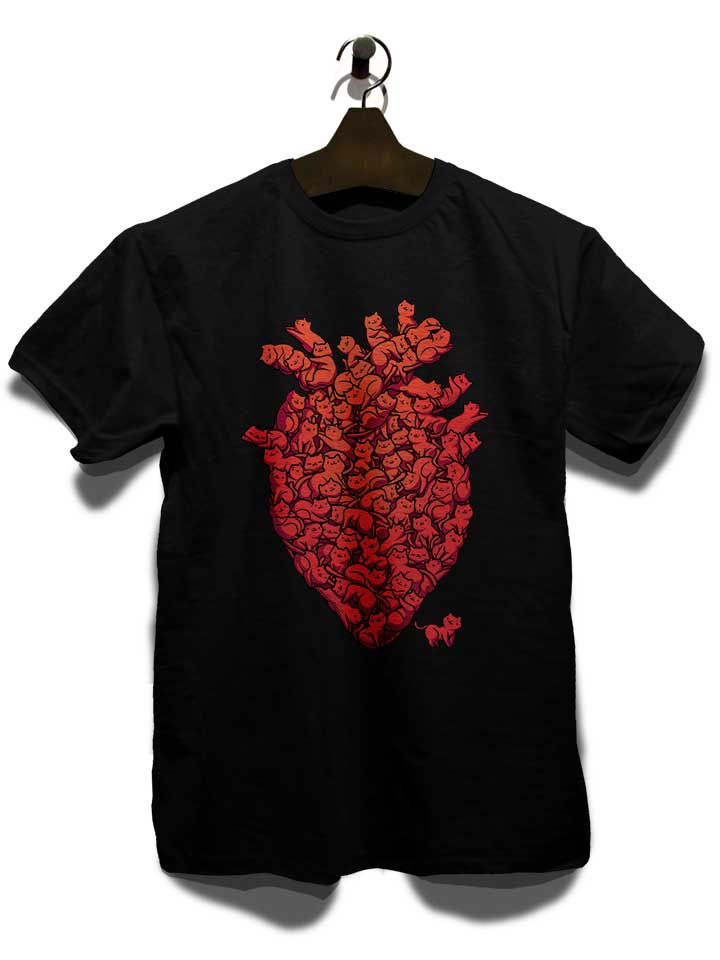 i-love-cat-heart-t-shirt schwarz 3