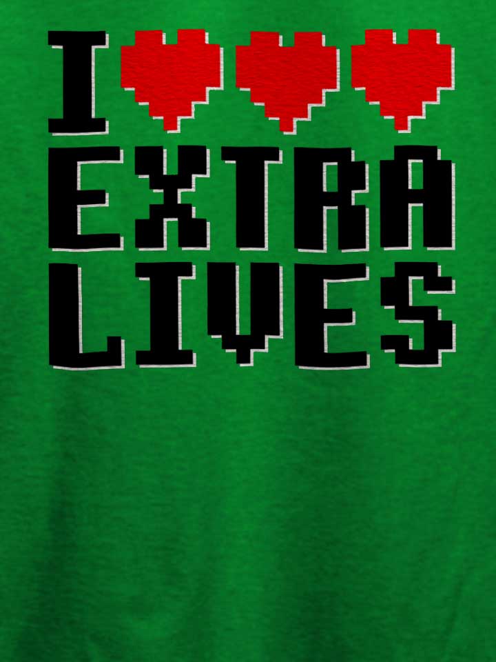 i-love-exra-lives-t-shirt gruen 4
