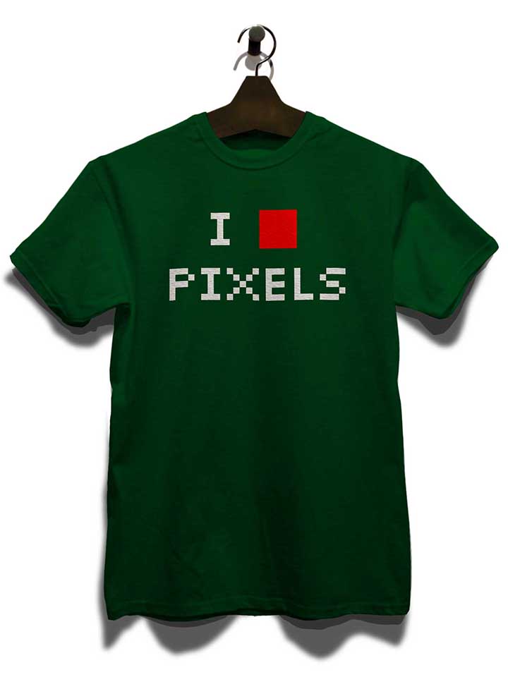 i-love-pixels-t-shirt dunkelgruen 3