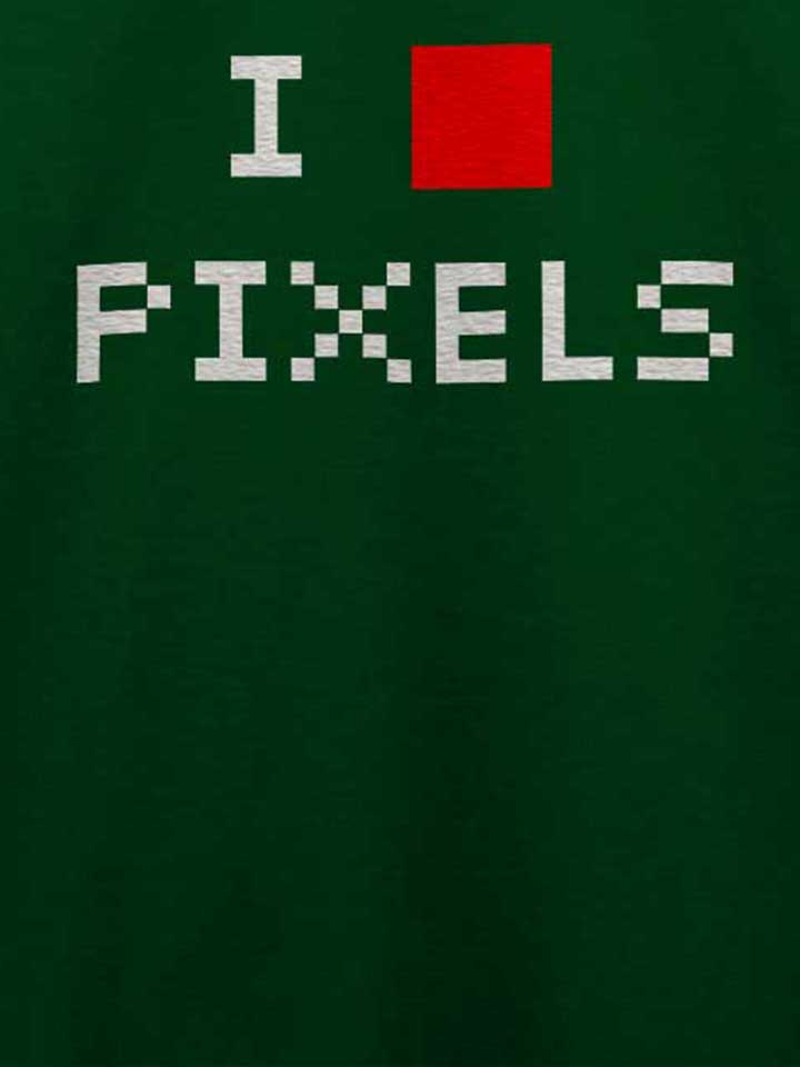 i-love-pixels-t-shirt dunkelgruen 4