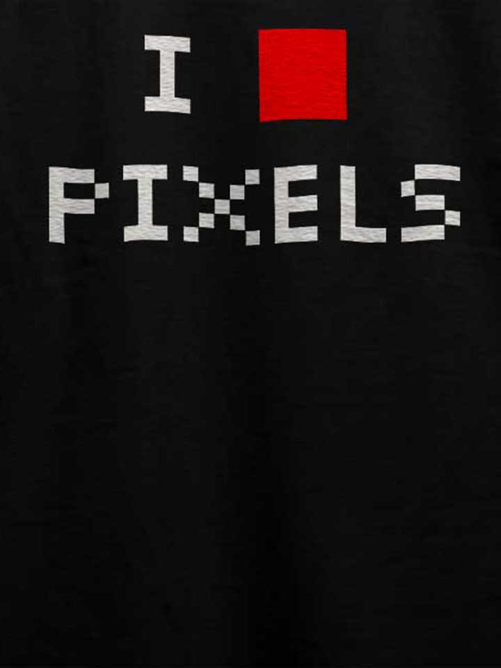 i-love-pixels-t-shirt schwarz 4
