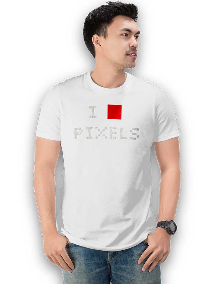 i-love-pixels-t-shirt weiss 2