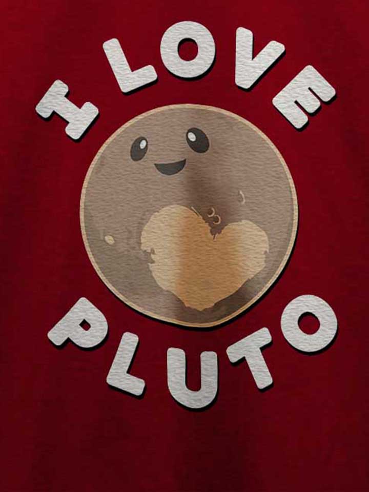 i-love-pluto-t-shirt bordeaux 4
