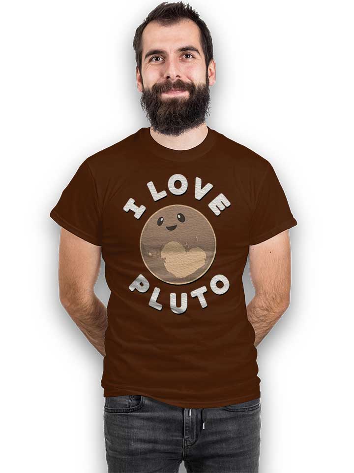 i-love-pluto-t-shirt braun 2