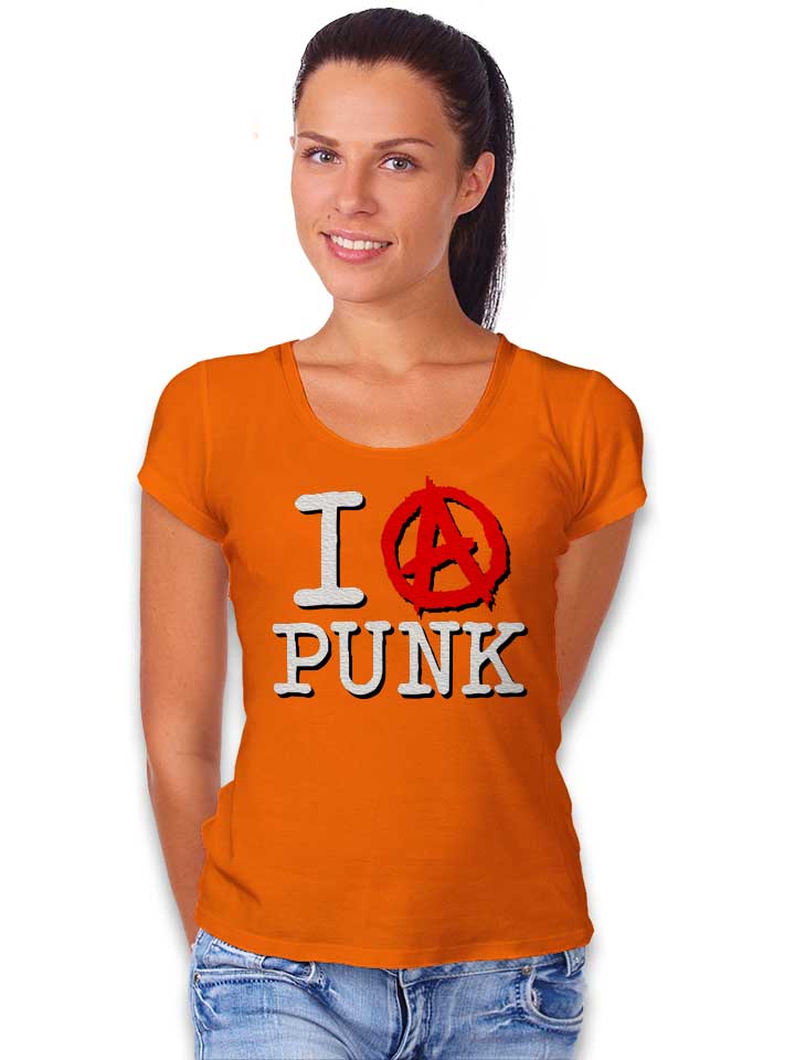 i-love-punk-damen-t-shirt orange 2