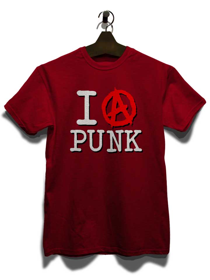 i-love-punk-t-shirt bordeaux 3
