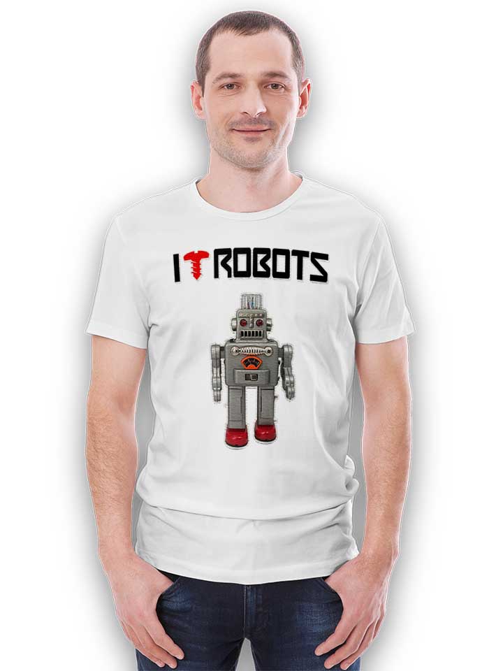 i-love-robots-t-shirt weiss 2