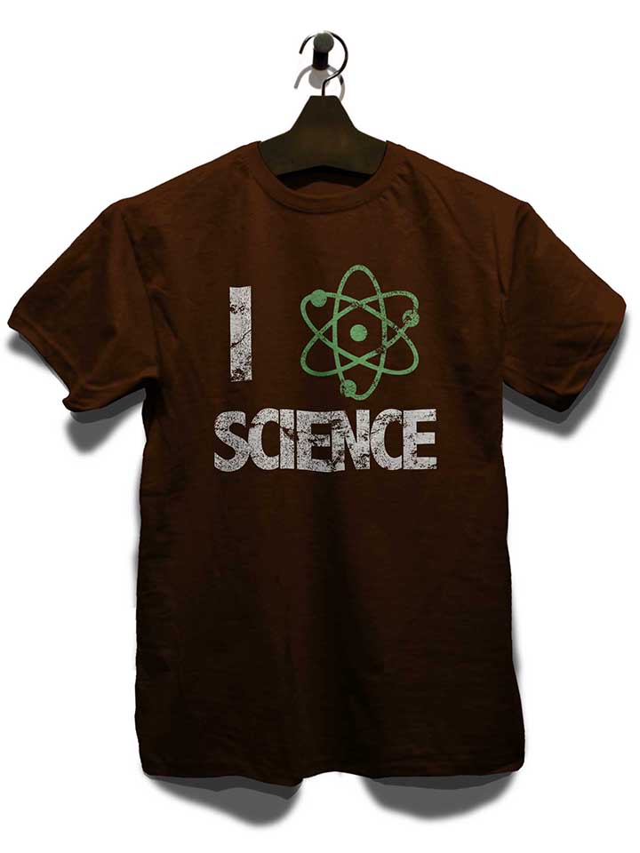 i-love-science-vintage-t-shirt braun 3