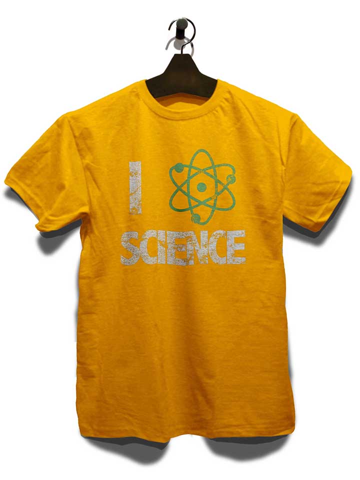 i-love-science-vintage-t-shirt gelb 3