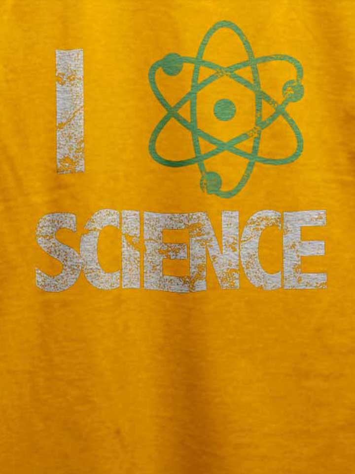 i-love-science-vintage-t-shirt gelb 4