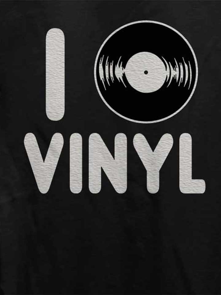 i-love-vinyl-damen-t-shirt schwarz 4