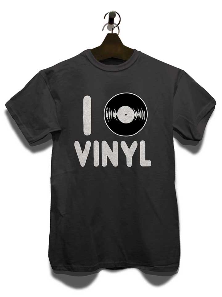 i-love-vinyl-t-shirt dunkelgrau 3