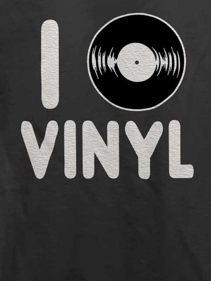 i-love-vinyl-t-shirt dunkelgrau 4