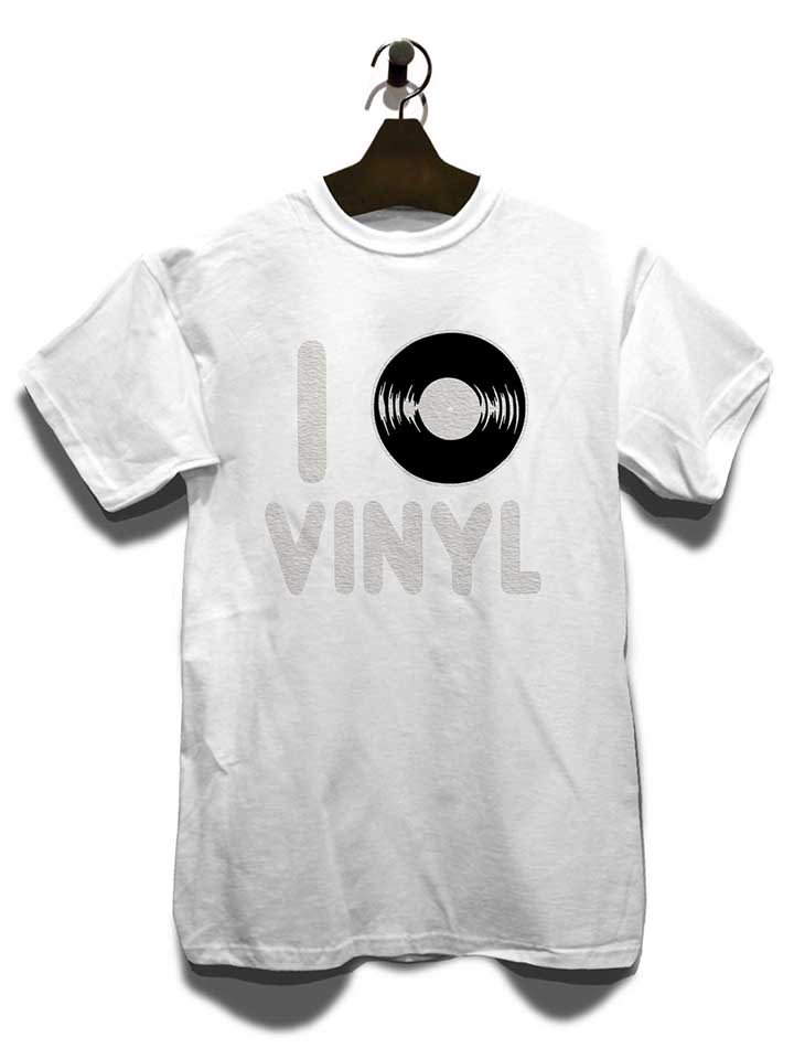 i-love-vinyl-t-shirt weiss 3