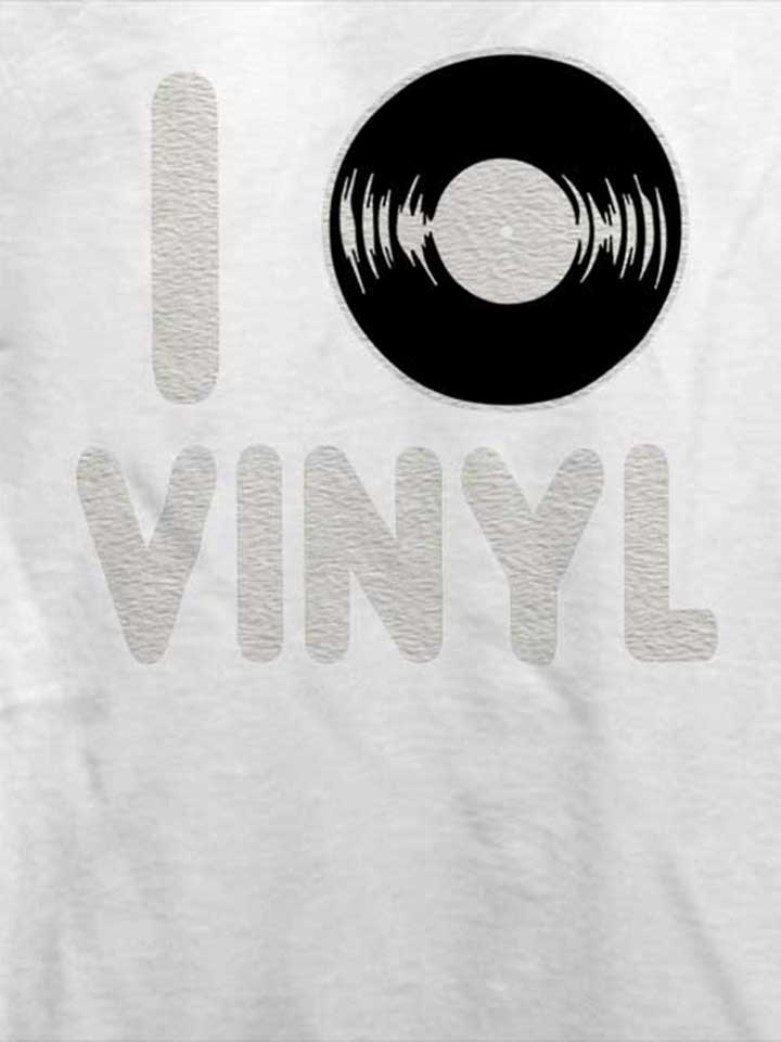 i-love-vinyl-t-shirt weiss 4